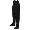 Smitty Women's Basketball Flat Front Officials Pants - Western Cut Pockets (6) Black