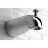 Kingston Brass K188A1 Designer Trimscape Showerscape 5-Inch Tub Spout with Diverter, Polished Chrome