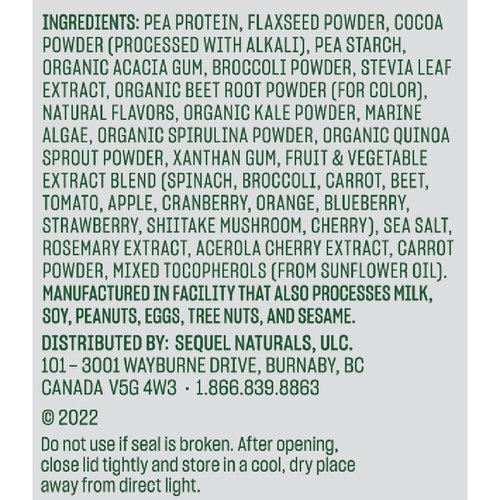 Vega Essentials Plant Based Protein Powder, Chocolate - Vegan, Superfood, Vitamins, Antioxidants, Keto, Low Carb, Dairy Free, Gluten Free, Pea Protein for Women & Men, 1.4 lbs (Packaging May Vary)