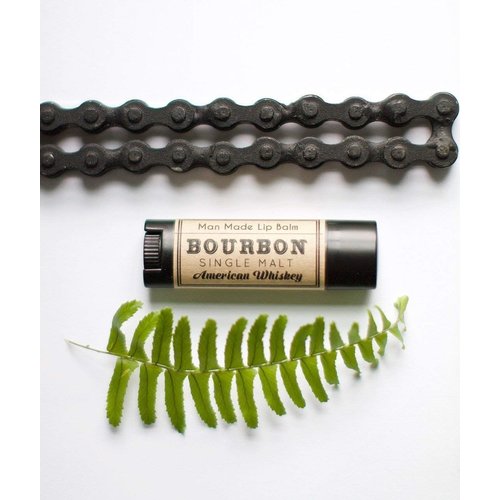 Whiskey Bourbon Flavored Lip Balm, unique funny stocking stuffers for men, white elephant gag gifts for adults, man chapstick lip moisurizers