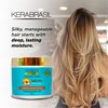 Kerabrasil Argan Oil Hair Mask 500g | Intense Hydration & Repair | Enriched with Vitamin E and Omega 3 | Keratin Infused | Restores and Rejuvenates Damaged Hair | Professional-Grade keratin treatment