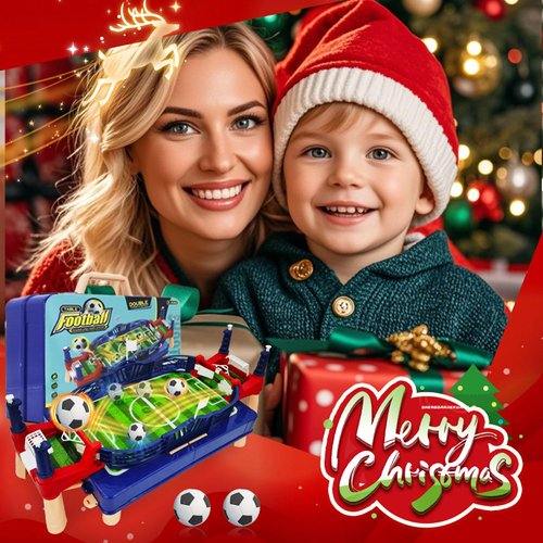 Football Table Interactive Game Soccer Games Table Foosball Table for Boys Kids Family Game Night Fun Mini Foosball Indoor Outdoor Party Games Toys Gifts