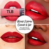 The Lip Bar Vegan Liquid Matte Lipstick, High Pigment Color & Long-Lasting with 8-12 Hours of Wear, Bawse Lady, Rich Auntie, Hot Mama, 3 Pack
