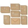 Best Paper Greetings 36 Pack Sympathy Cards Bulk with Envelopes - Kraft Paper Condolence Cards for Bereavement, Thinking of You - White Dandelion Design, Blank Inside (4x6 In)