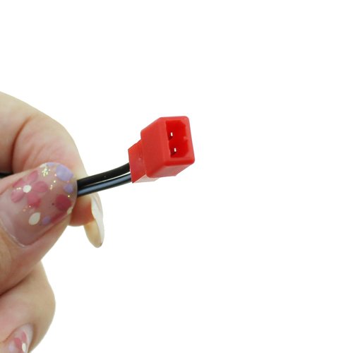 Maxmoral 3PCS Black USB Charging Cable JST Plug 3.7V USB Lithium Battery Charger for RC Aircraft Helicopter Toy Accessory