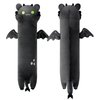 PEACH CAT Long Dragon Cat Plush Pillow Cute Dragon Cat Stuffed Animal for Boys and Girls Black 19.6"