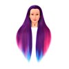 HairZtar 30" Synthetic Fiber Mannequin Head (Long and Thick) Hairdresser Training Head Manikin Cosmetology Head (BECKY+C)