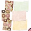 The Best Card Company - 10 Boxed All Occasion Cards with Envelopes (4 x 5.12 Inch) - Colorful, Fun Note Cards Assorted - Time to Send the Donuts M6021