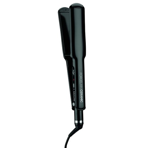 BaBylissPRO Porcelain Ceramic Flat Iron Hair Straightener, 1 1/2" Digital Hair Straightener Iron for Professional Salon Results and All Hair Types