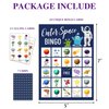 Disfuco Space Bingo Game, Outer Space Party Games Bingo Cards for Adults, Space Birthday Bingo, Space Party Favors Supplies Decorations, 24 Players Bingo Game (B12)