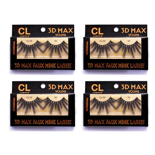 CL 3D MAX Faux Mink Lashes (4packs) (28)