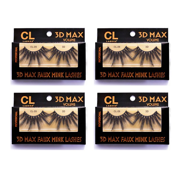 CL 3D MAX Faux Mink Lashes (4packs) (28)