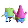 Spongebob 10 Inch and Patrick 11 Inch Stuffed Plush Doll Toy Set