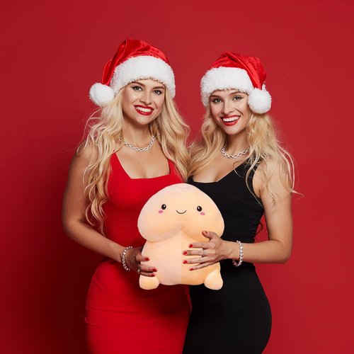 RZUFZPNB Funny Plush Pillow Cute Creative Cartoon Soft Stuffed Plush Home Decor Pillow Plush Prank Festival Gift for Friend (Smile Pink, 7.8in)