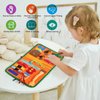 Busy Board Montessori Toys for 1 2 3 4 Year Old Boy & Girl Birthday Gifts, Busy Book for Toddlers 1-3, Toddler Autism Sensory Board Toddler Travel Toys Fine Motor Skills