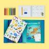Tiger Tribe: How to Draw - Animals - Creative Artistic Set, Step-by-Step Guide, Color Pencils, Art Sketch Pad, Store Inside Case, Kids Ages 5+