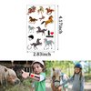 CupaPlay 350+ PCS Horse Temporary Tattoos Stickers Party Favors Supplies Decorations Race Derby Day Kentucky Horse Lovers Birthday Baby Shower Goodie Bag Stuffers Prize(24 Sheets)