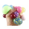 Curious Minds Busy Bags 8 Mini Stress Balls - 4 Glitter, Metallic, Confetti, Glow in Dark 1.5" Stress Ball - Ceiling Sticky Glob Balls - Squishy Gooey Shape-able Squish Sensory Squeeze Balls