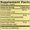 Spring Valley Turmeric Curcumin 500mg with Ginger Powder, General Wellness, 180 Capsules (Pack of 2)