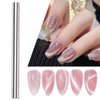 SILPECWEE 1pc Nail Magnet Cat Eye Magnet for Nails Cat Eye Gel Nail Polish Magnetic Wand Nail Art Magnet Strong Magnet Stick For Home DIY, Salon, Studio