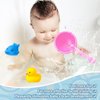 6 Pack Bath Toys for Toddlers, Baby Water Toys Fun for Bathtub Pool Water Table Beach (Pink)