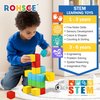 ROHSCE Magnetic Blocks Building Toys for Toddlers 3-5, Building Blocks Toys for Toddlers 3 Year Old Boys & Girls,Magnetic Toys for Kids, Stacking STEM Montessori Toys