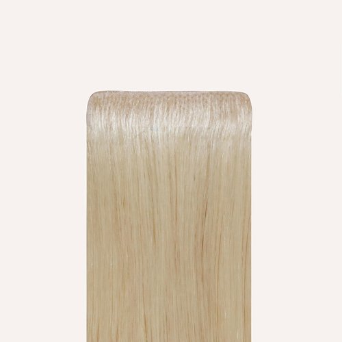 Zala Invisible Tape In Hair Extensions - Premium Human Remy Hair Extensions with Easy Installation - Uses Lightweight, Non-Damaging Tape Adhesive Tabs - Beachy Blonde (50g / 18 inch)