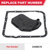 Fitede 4L60E Transmission Filter Kit with Gasket Fits for Chevy GMC Silverado 1500 Tahoe Savana Sierra Yukon Cadillac Buick Hummer Oldsmobile Pontiac Replaces# 24208576