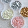 5mm/0.20" Super Tiny Flower Shape Sew on Sequins, Mini Doll Flower Sequins, in 8 Color, Perfect for Doll Clothes Embellishments, Pack of About 10 Grams
