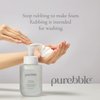 PUREBBLE Refreshing Green Foaming Hand Wash with Hyaluronic Acid, Earthy Scent | Gentle | Cruelty Free, Sulfate Free | 2 Pack