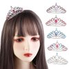 5Pcs Crystal Princess Hair Comb for Girls, Shiny Rhinestone Hair Comb for Princess Wedding Birthday Party Gift