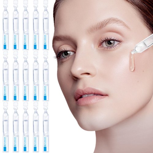 3% Hyaluronic Acid Serum Ultra-Hydrating Vials, Hyaluronic Acid Tubes 3%, Wake Nature Perfection Hyaluronic Acid Serum for Face, Glass Skin Hydrating Serum, Xmas Gifts for Women