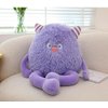Arkdorz Cute Monster Plush Toy,12.6''Soft Monster Stuffed Animal Plush Pillow,Birthday Halloween Christmas Plush Gifts for Kids Boys Girls (Purple)