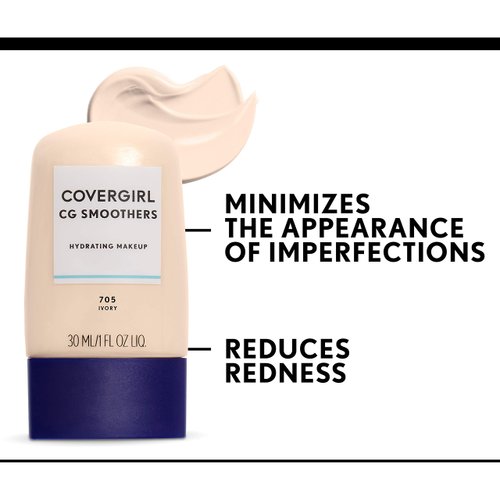COVERGIRL Smoothers Hydrating Makeup Classic Beige, 1 oz (packaging may vary)