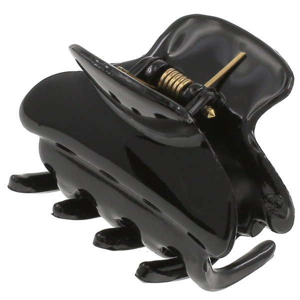 Camila Paris CP3554 French Hair Clip for Women, Small, Black 1.5 Inch Girls Hair Claw Clips Jaw Fashion Durable Styling Hair Accessories for Women, Strong Hold No Slip Grip, Made in France