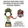 9” Custom Trophy with Engraved Plate - Upload Your Logo or Choose from Sports, Academic, Scholastic, Funny and More! - Customize Now!