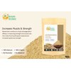 Herbs Botanica Organic Ashwagandha Root Powder Withania Somnifera Powder Ashwaganda Powder Ayurvedic Herbal Supplement Support and Strength 5.3 oz