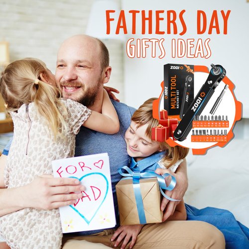 Gifts for Men Ratcheting Screwdriver, Mens Gifts for Dad 90 Degree Ratchet Screwdriver, Right Angle Screwdriver Low Profile Mini Ratchet Gadgets for Men, Offset Screwdriver Bit Set for Tight Spaces