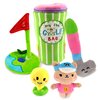 Skywin-My First Golf Bag, Baby Golf Toy, 6 ct Developmental and Sensory Baby Golf Set Inc Plush Golf Club, Ball, Mug, Goal, Teddy Bear and Bracket