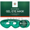 Medi Grade Cooling Eye Mask for Puffy Eyes, Allergies, Sinuses - Reusable Gel Eye Mask and Cooling Eye Pads with Thermo-Bag for Dark Circles, Hangovers and Migraine Relief - Cold Eye Mask