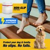 THUNDER GRIP 18-Pack Clear Non-Slip Stair Treads for Wooden Steps - 24"x4" Self Adhesive Strips Indoor - Transparent