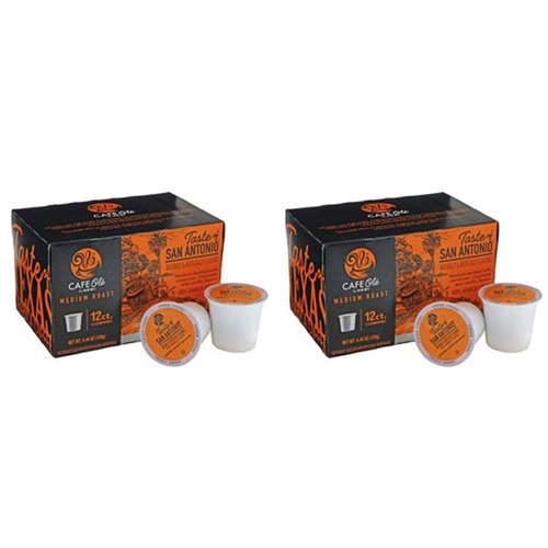 H-E-B Cafe Ole Taste of San Antonio Medium Roast Single Serve Coffee Cups 12 count - PACK OF 2