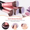 Makeup Brushes Makeup Brush Set - 16 Pcs BESTOPE PRO Premium Synthetic Foundation Concealers Eye Shadows Make Up Brush,Eyeliner Brushes(RoseGold)