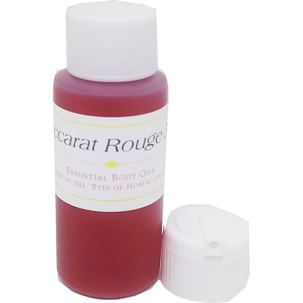 TCEShop Bakarat Rouge 540 - Type MFK Scented Body Oil Fragrance [Flip Cap - Red - 1 oz.] - ID#32089