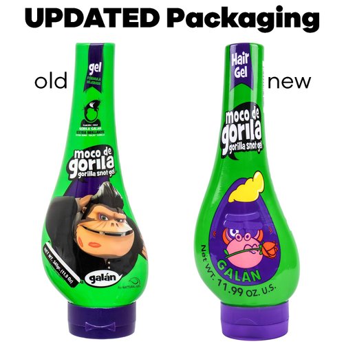 Moco de Gorila Gorilla Snot Hair Gel, Galán 11.99 oz (340g), 1 PACK