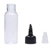 new star tattoo 30ml Empty Tattoo Ink Bottles, 30pcs 1oz Tattoo Twist Cap Plastic Clear Transparent Tattoo Pigment Container Bottle 1oz,30ml Tattoo Squeeze Bottles (30pcs)