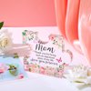 Gifts for Mom Mother Plaques Acrylic Piece Gift from Daughter Son,Mom Birthday Gifts Mom Sign for Mom Birthday, Mother's Day,Christmas,4.7 x 3.9 inch
