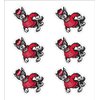 NC- State Strutting Wolfpack 1" Vinyl Decals- Pack of 6