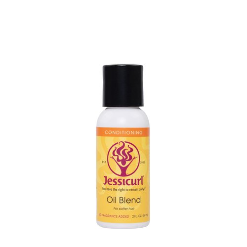 Jessicurl, Oil Blend, No Fragrance Added, 2 Fl oz. Hair Oil for Curly Hair and Frizz Control, Dry Hair Treatment, adds Softness and Shine, with Avocado, Jojoba and Coconut Oil