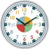 OWLCONIC Clock for Kids Learning to Tell Time, Telling Time Teaching Clock for Kids, Wall Clock Kids, Classroom Clock, Kids Learning Clock, Kids Clocks for Bedrooms.